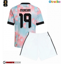 Otroške Nogometnih dresov Belgija Diego Moreira #19 Gostujoči SP 2026 Kratki rokavi (+ hlače)